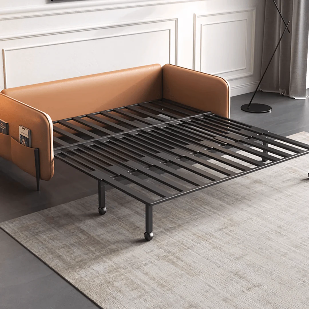 Aarav Foldable Sofa Bed, Leathaire - Image 17