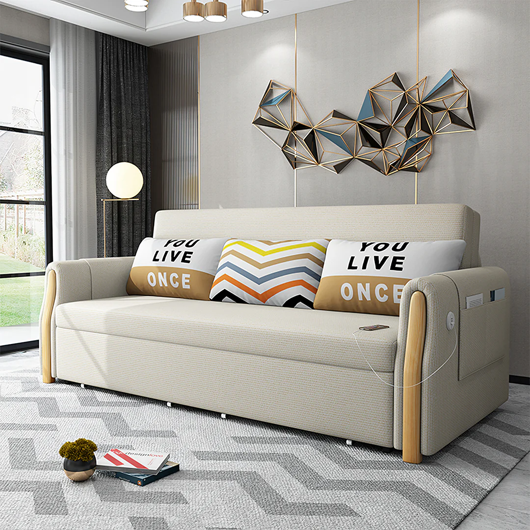 Abner Two Seater Sofa Bed - Image 10