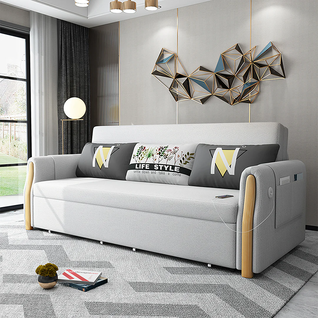 Abner Two Seater Sofa Bed - Image 13