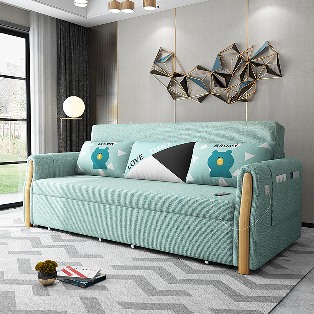 Abner Two Seater Sofa Bed - Image 14