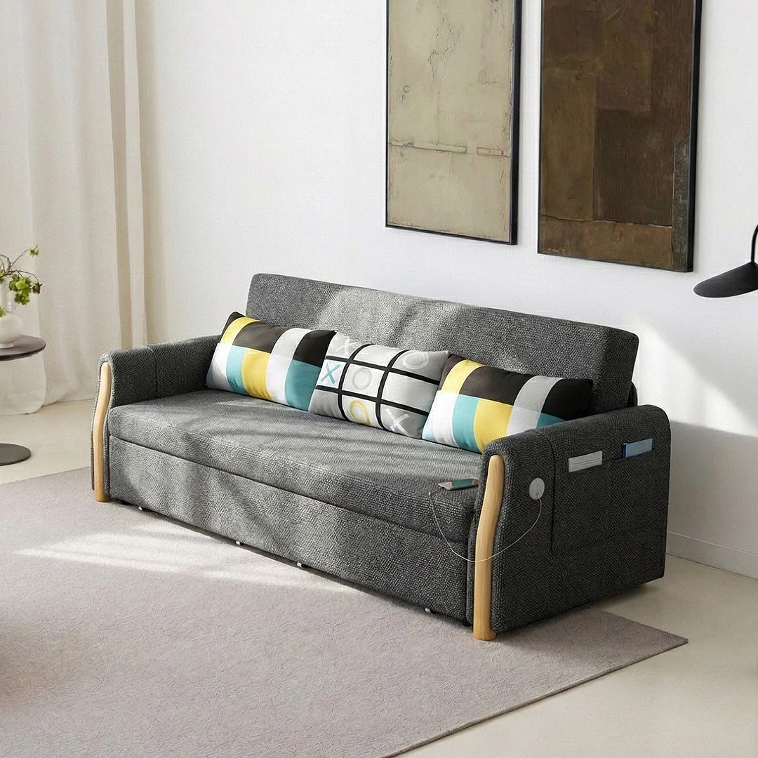 Abner Two Seater Sofa Bed - Image 3