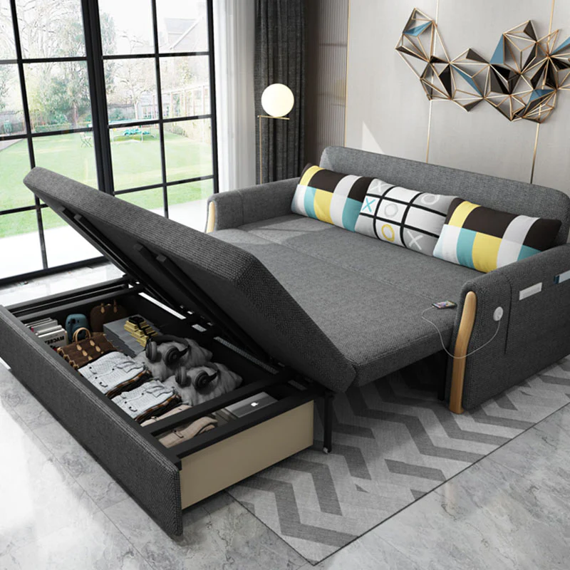 Abner Two Seater Sofa Bed - Image 5
