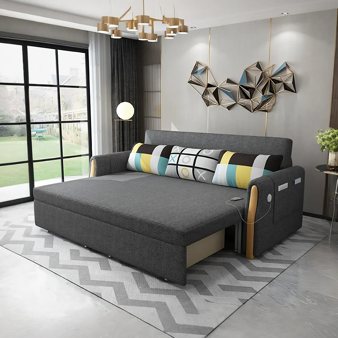 Abner Two Seater Sofa Bed - Image 8