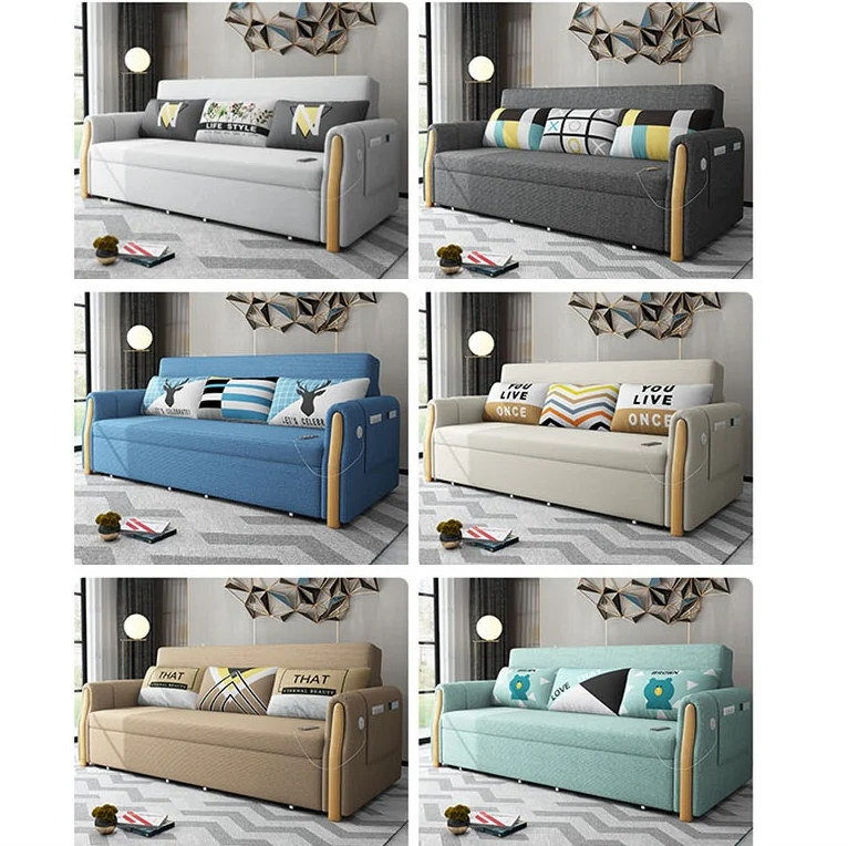 Abner Two Seater Sofa Bed - Image 9