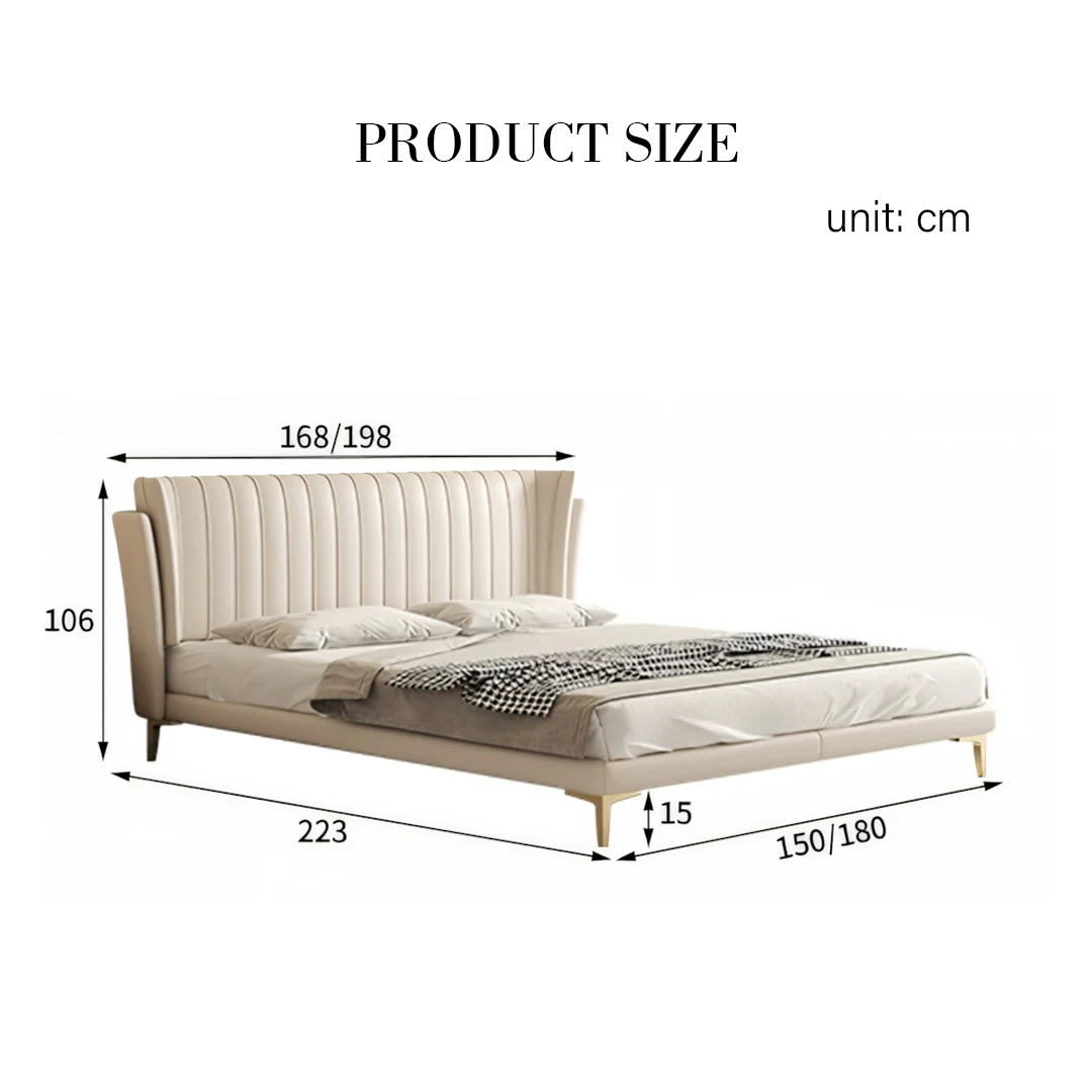Aisha Floating Bed, King Size, ,Super King Size, No Storage - Image 11