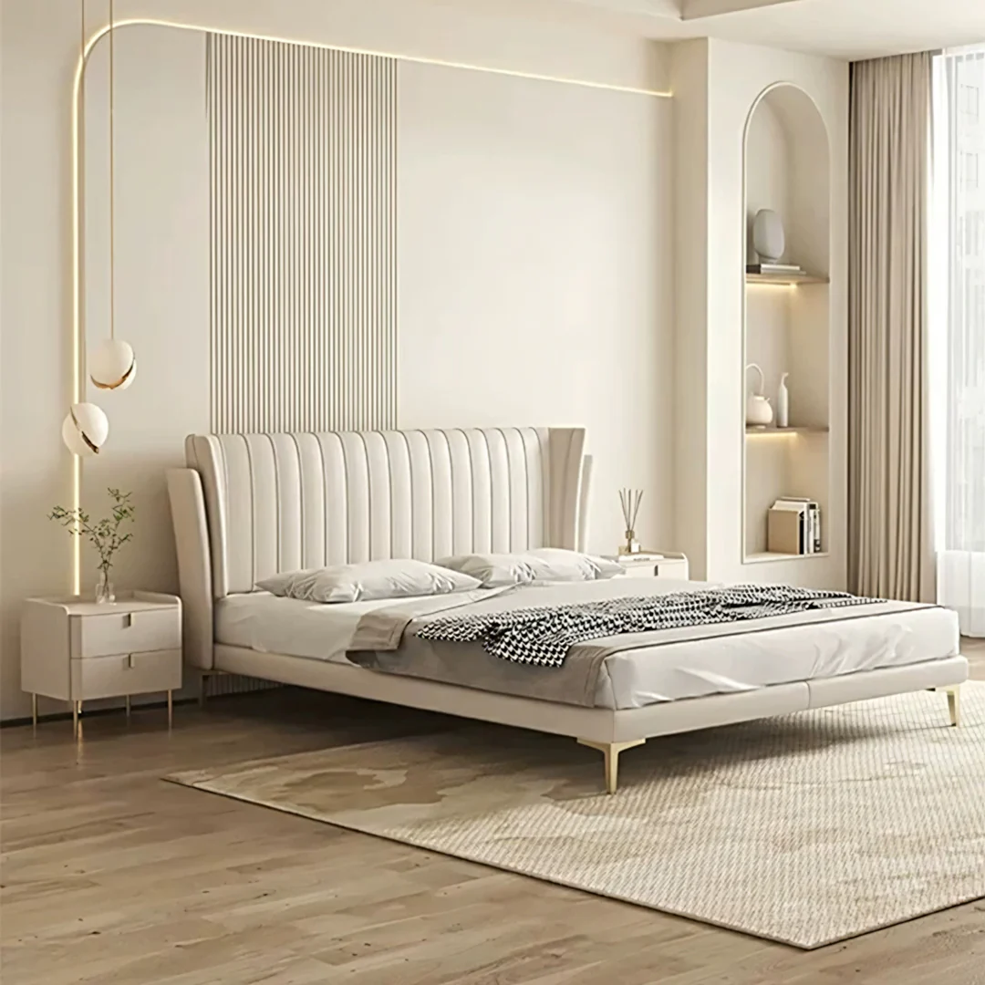 Aisha Floating Bed, King Size, ,Super King Size, No Storage - Image 2