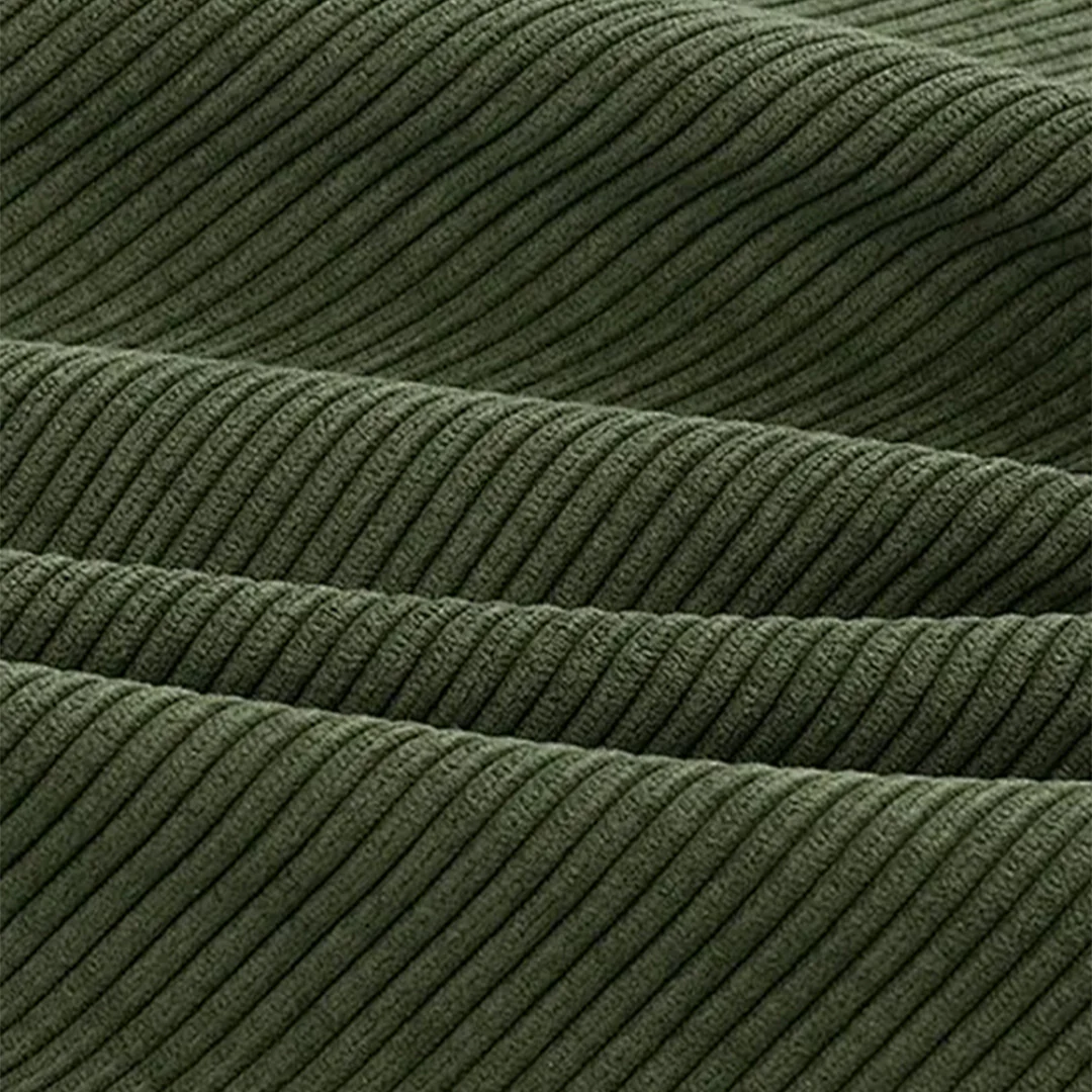Al-Farsi Corner Sofa Bed, Single Sofa Chair, Corduroy - Image 9