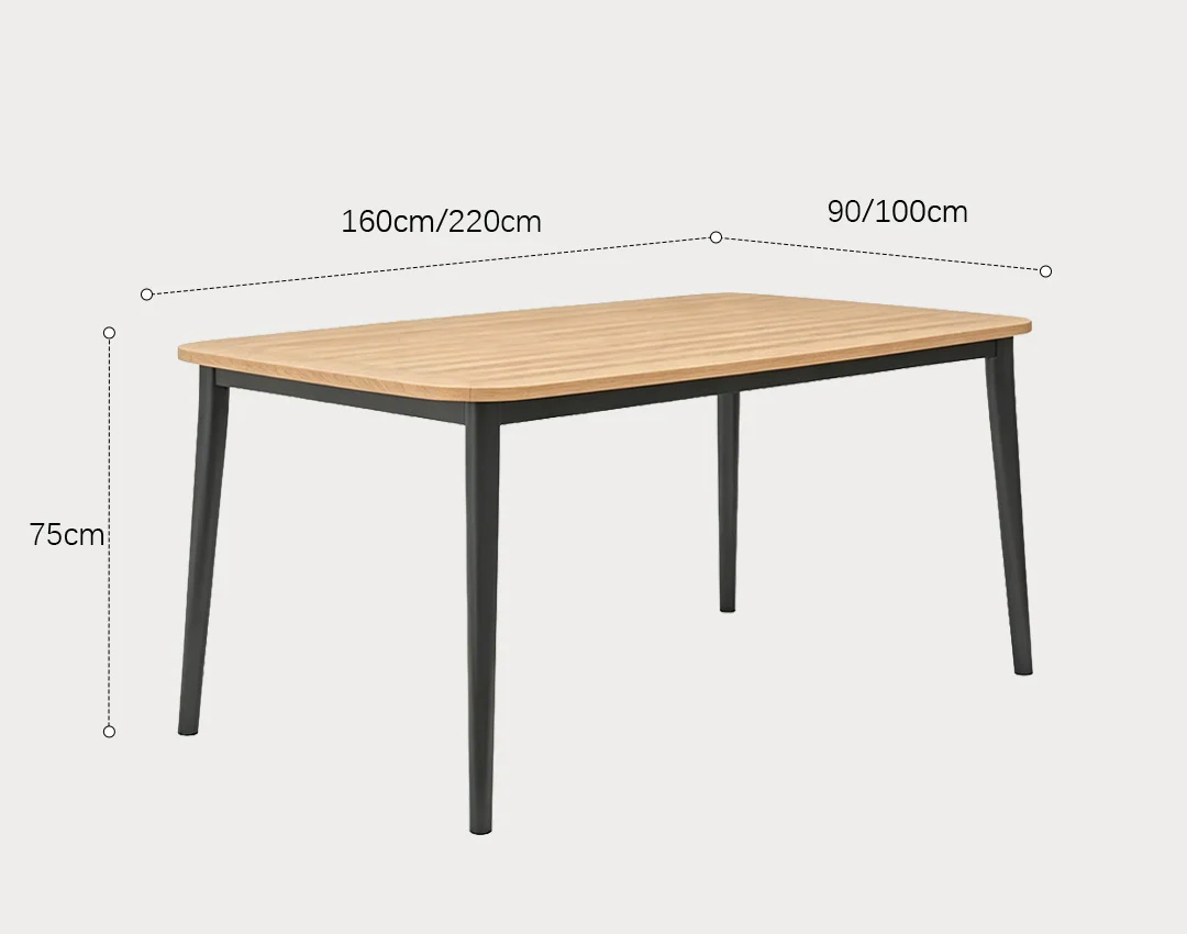 Alistair Outdoor Dining Table Set With Six Chairs, Outdoor Furniture - Image 5