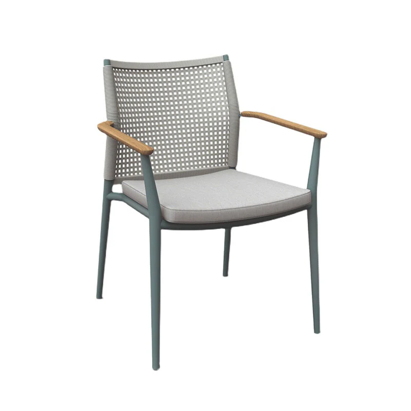 Alistair Outdoor Dining Table Set With Six Chairs, Outdoor Furniture - Image 7
