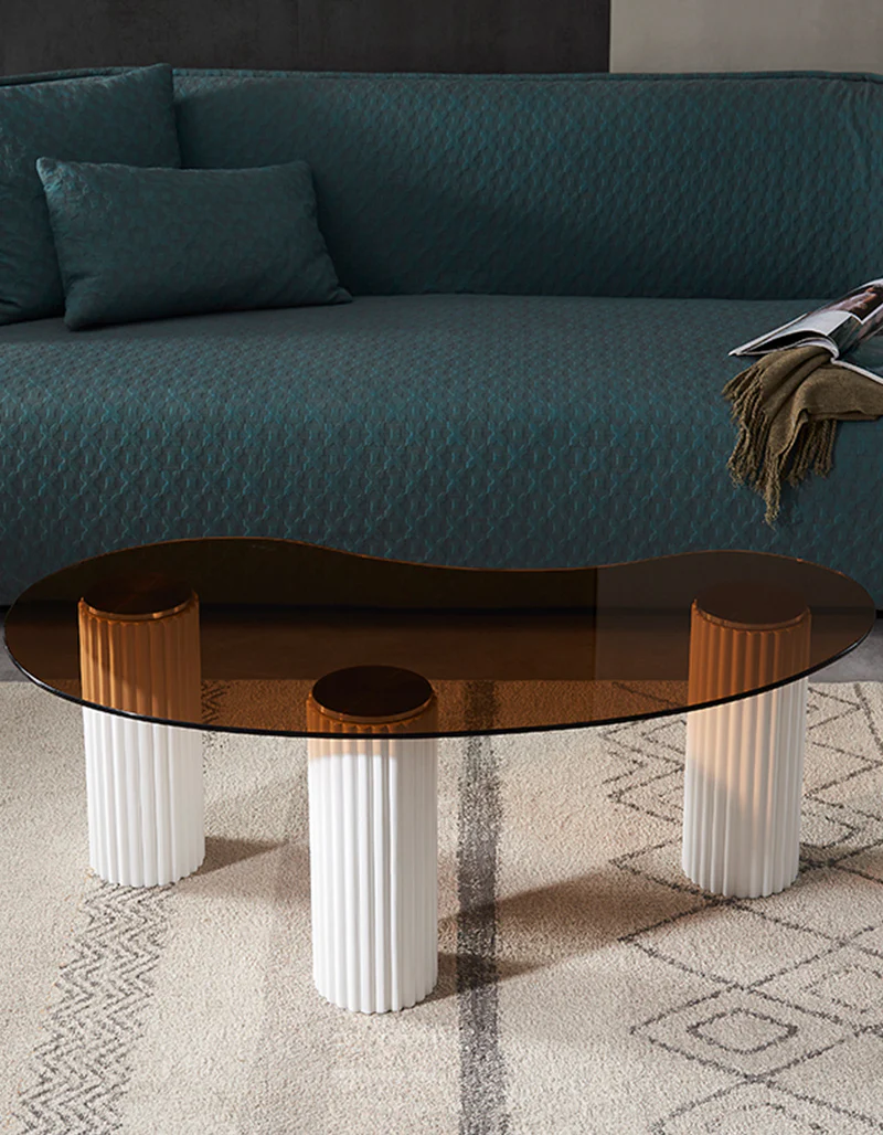 Amado Coffee Table, Glass - Image 4