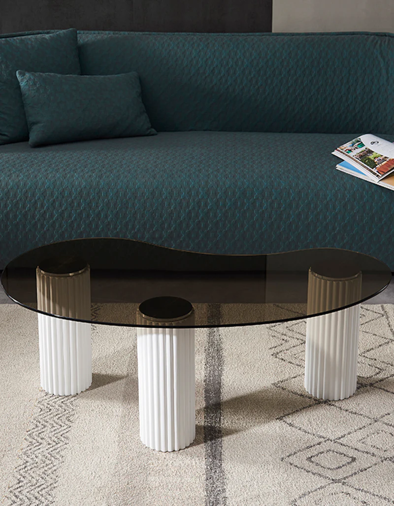 Amado Coffee Table, Glass - Image 5