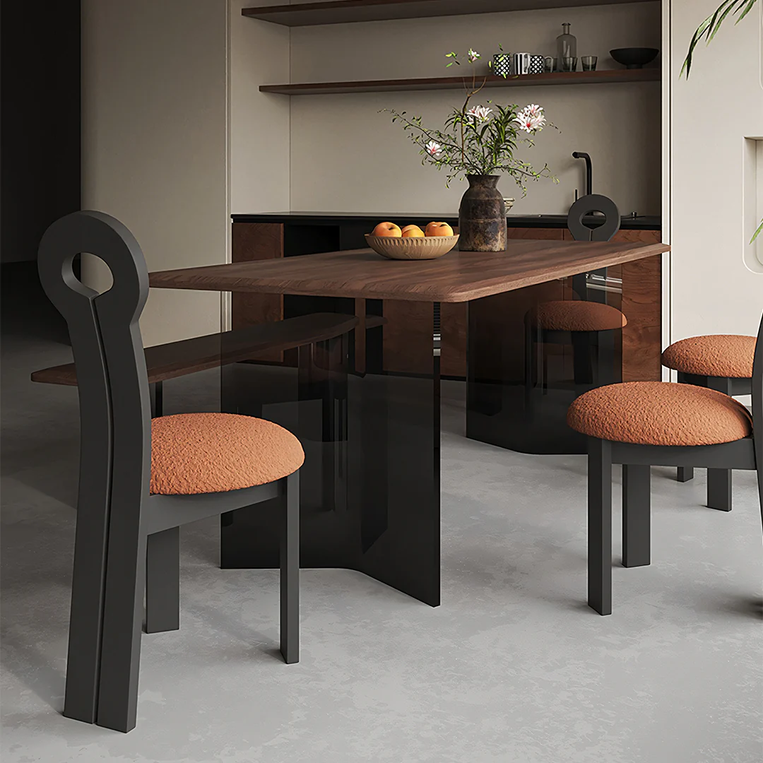 Amaris Dining Chair, Boucle - Image 4