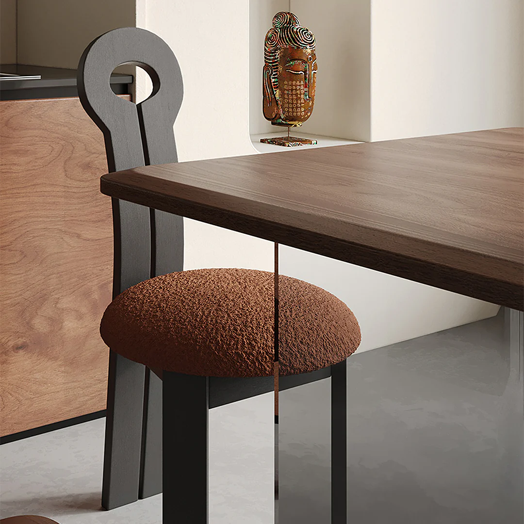 Amaris Dining Chair, Boucle - Image 5