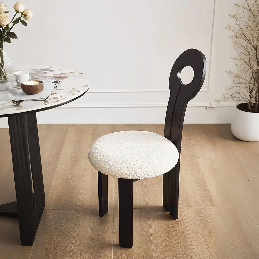 Amaris Dining Chair, Boucle - Image 6