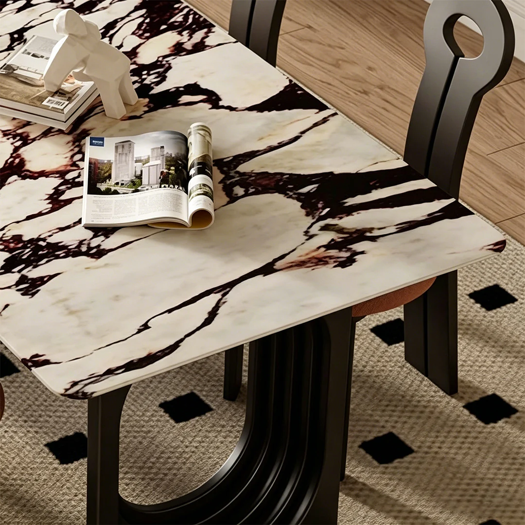 Amaris Dining Table, Marble Top - Image 5