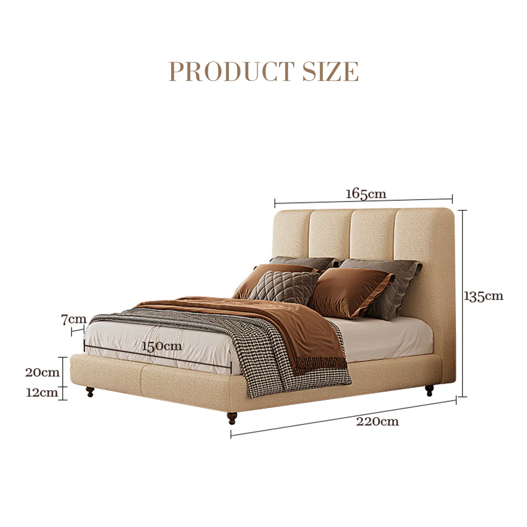 Ambrose Double Bed, Queen Bed - Image 7