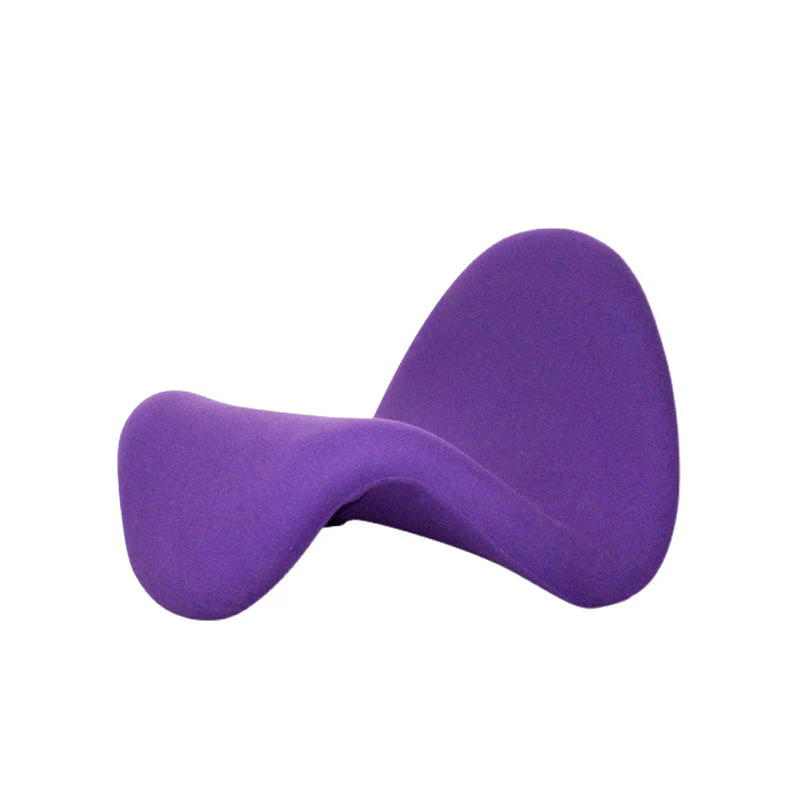 An Lorelei Chair with Back Rest, Boucle - Image 5