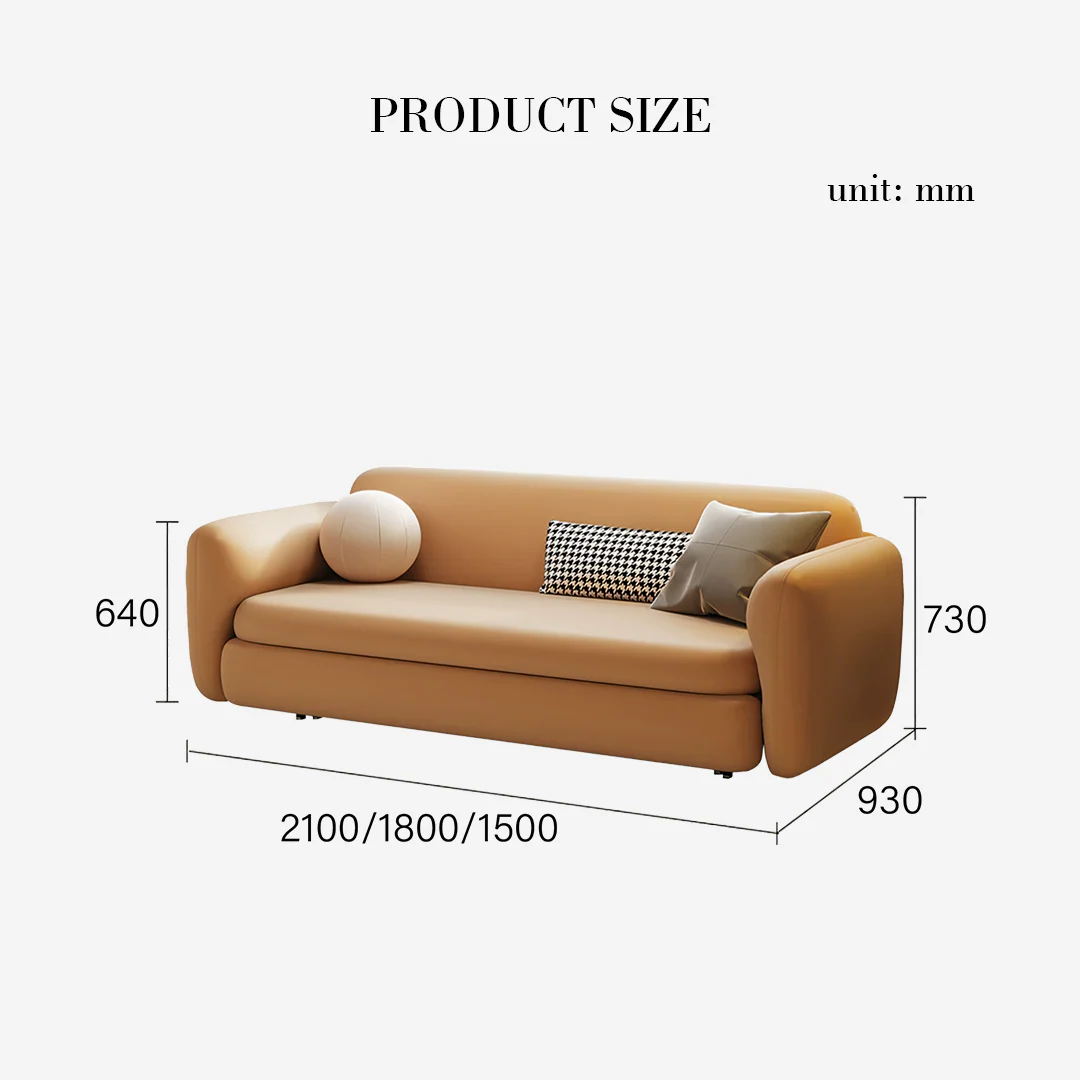 Soft Ananya Two / Three Seater Sofa Bed - Image 9