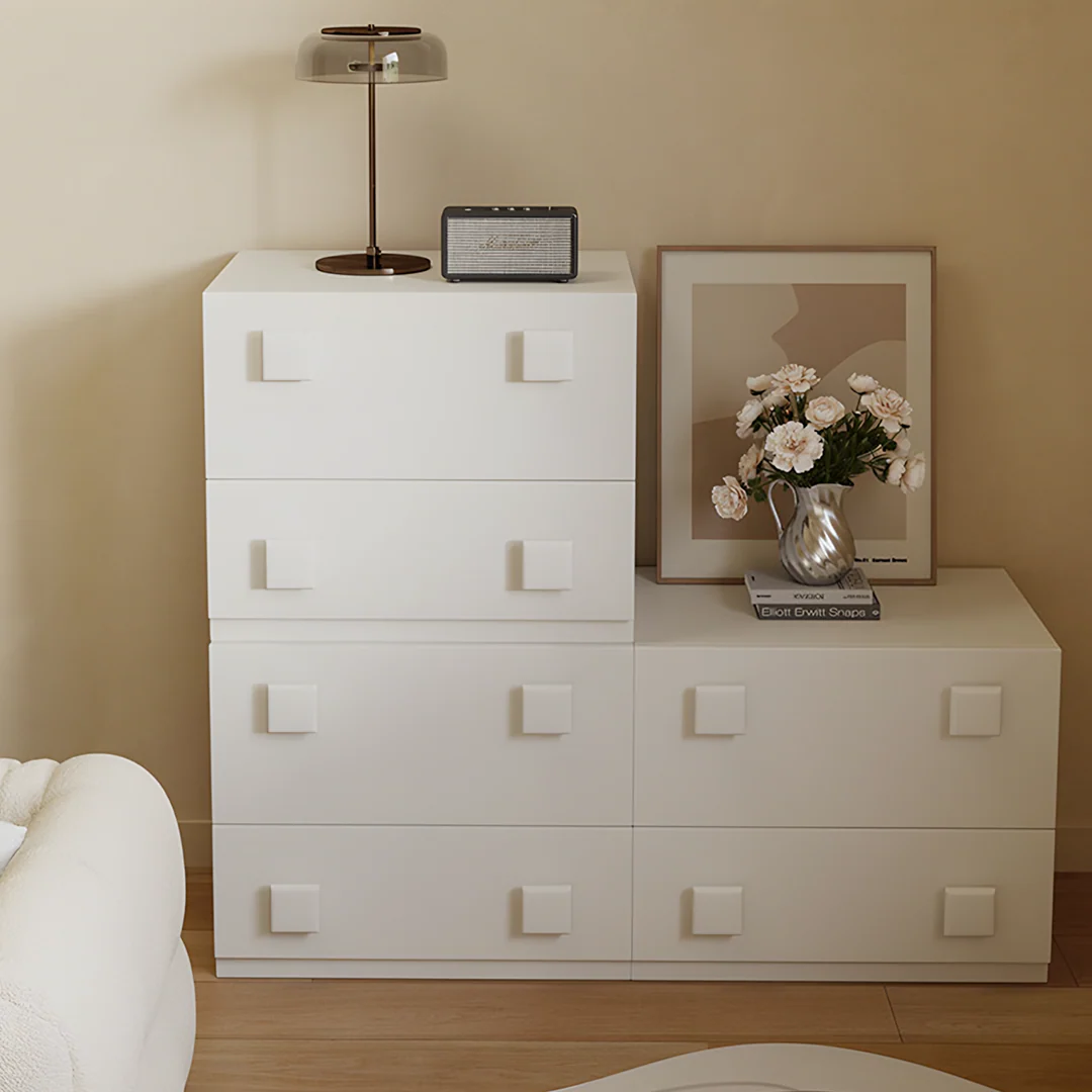 Andrea Small Sideboard, Cream - Image 4