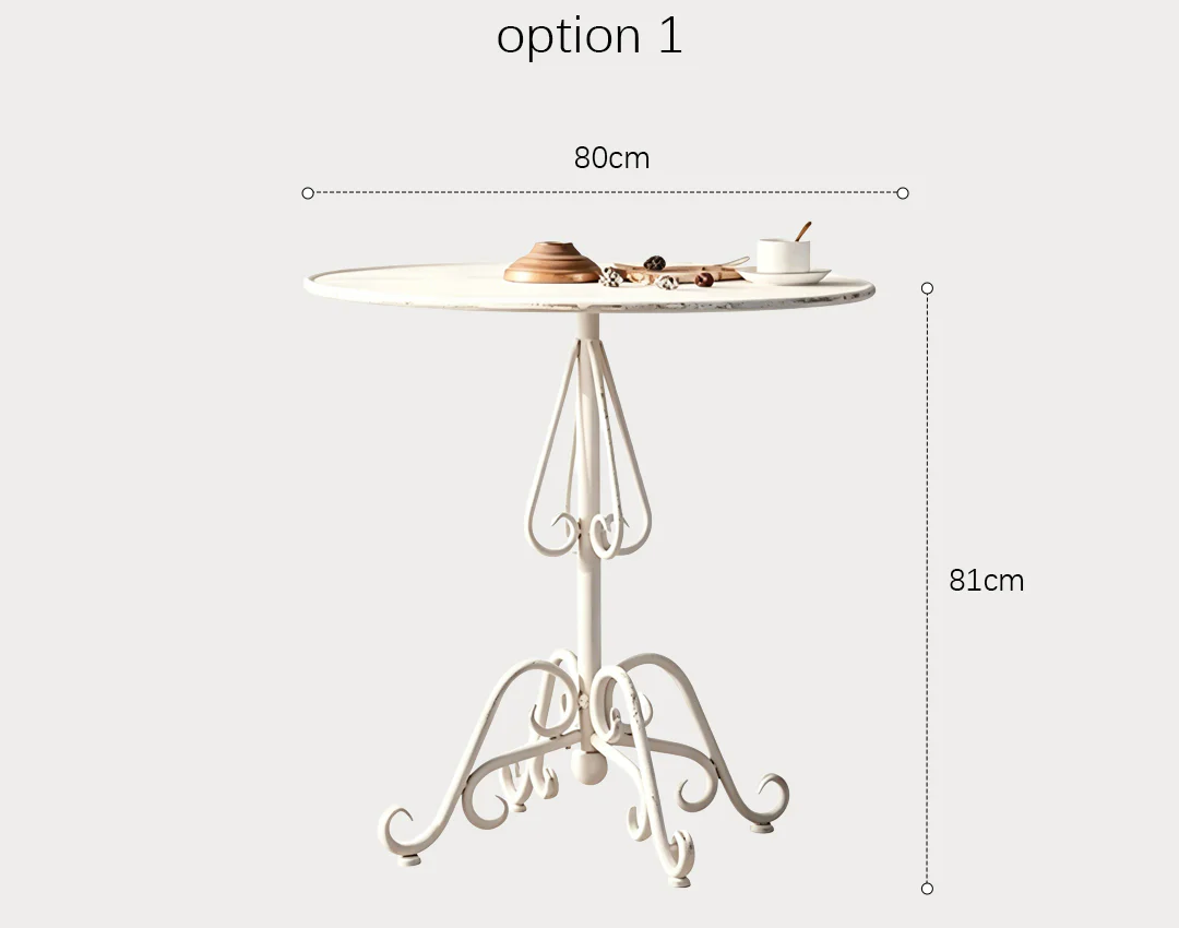 Antonia Outdoor Garden Dining Table Set, Iron - Image 14