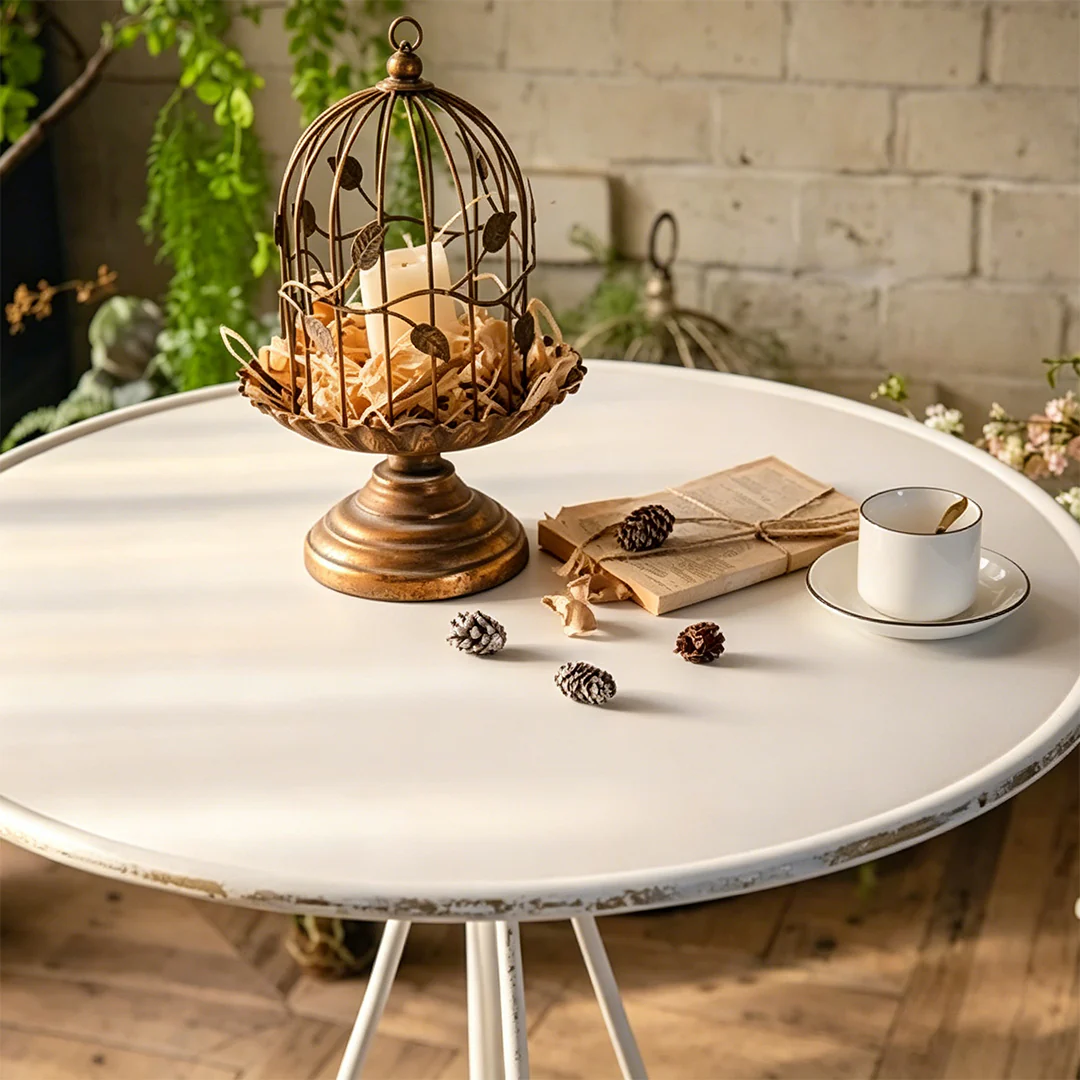 Antonia Outdoor Garden Dining Table Set, Iron - Image 5