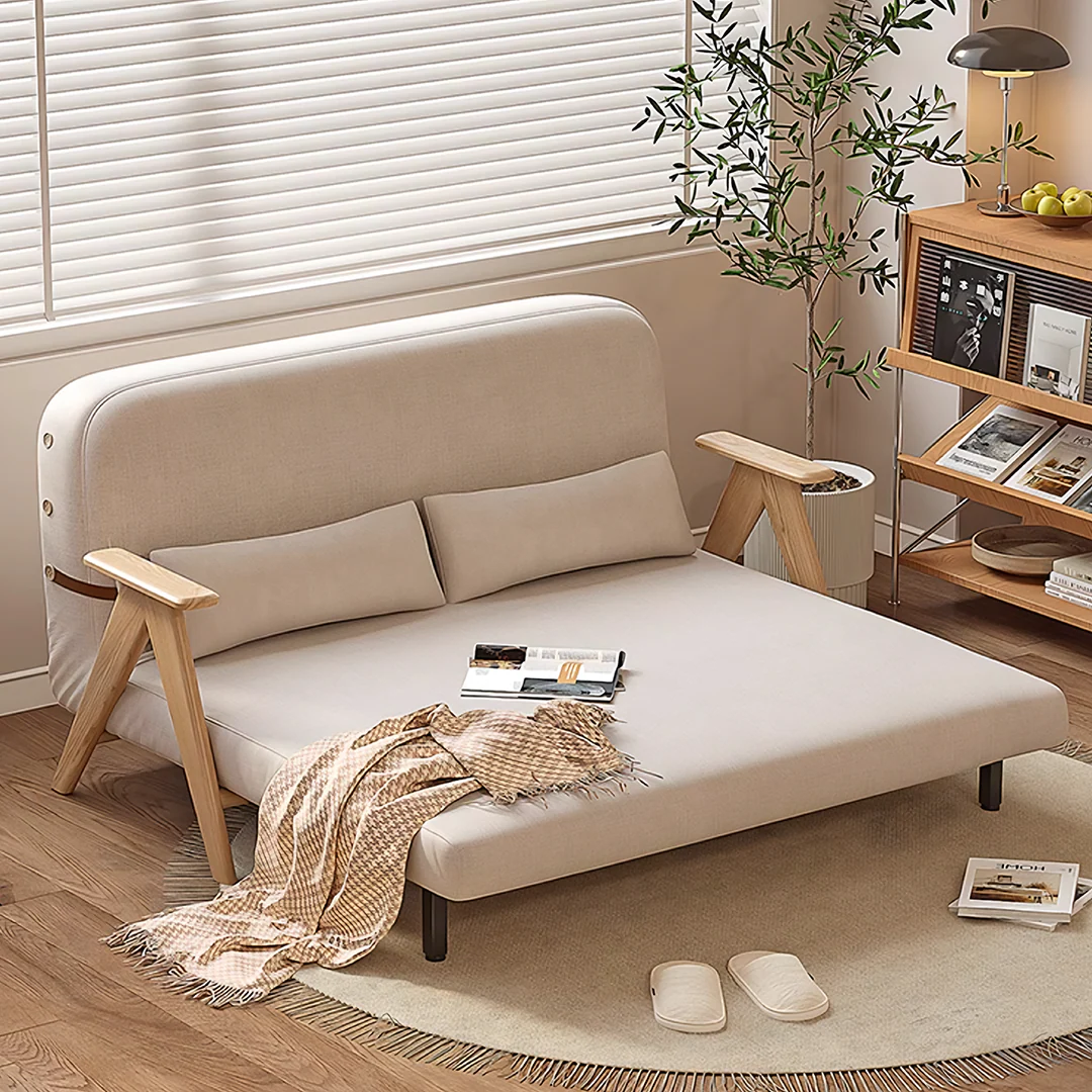 Antonia Single Sofa Bed, Armchair, Linen - Image 4