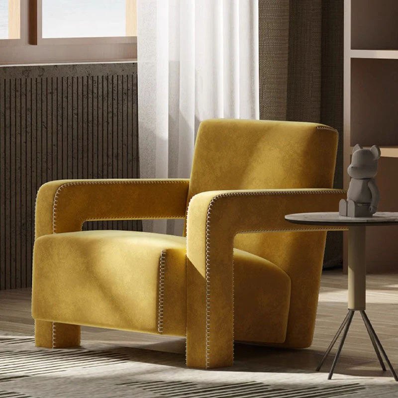 Aspasia Armchair, Yellow - Image 2