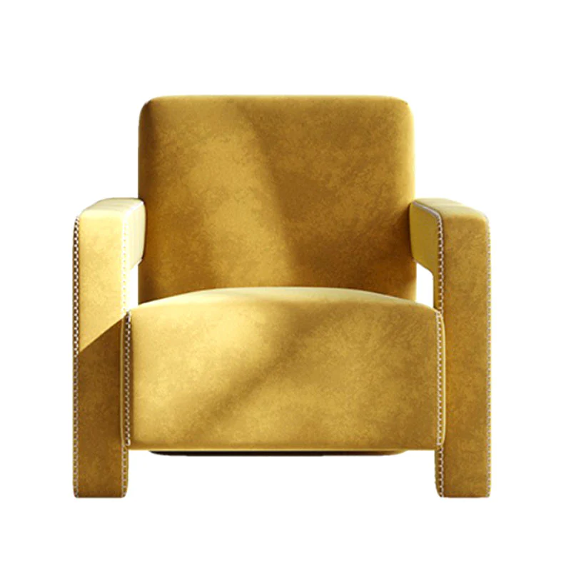Aspasia Armchair, Yellow - Image 3