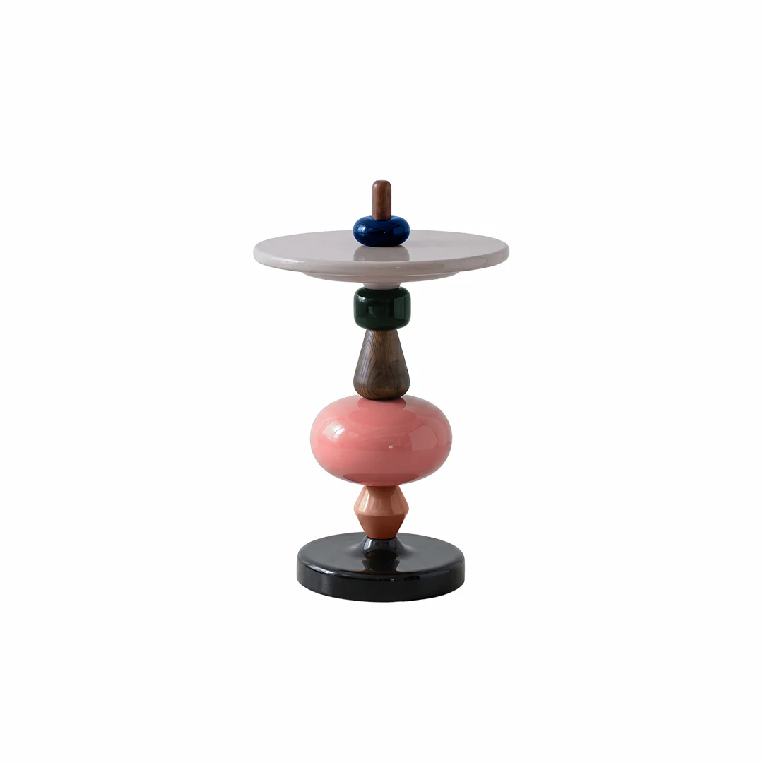 Aspasia Side Table,  Ash wood - Image 4