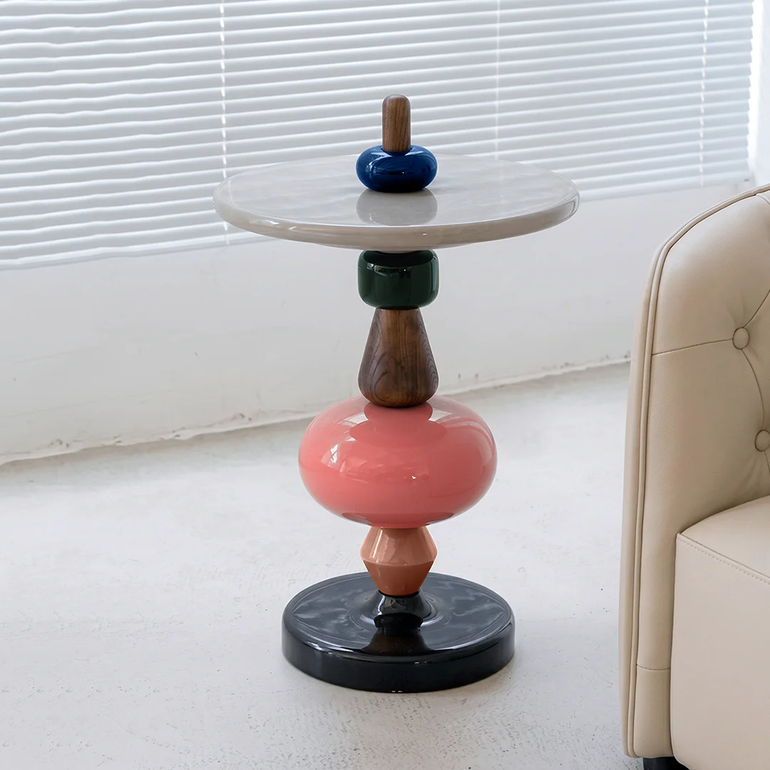 Aspasia Side Table,  Ash wood - Image 7
