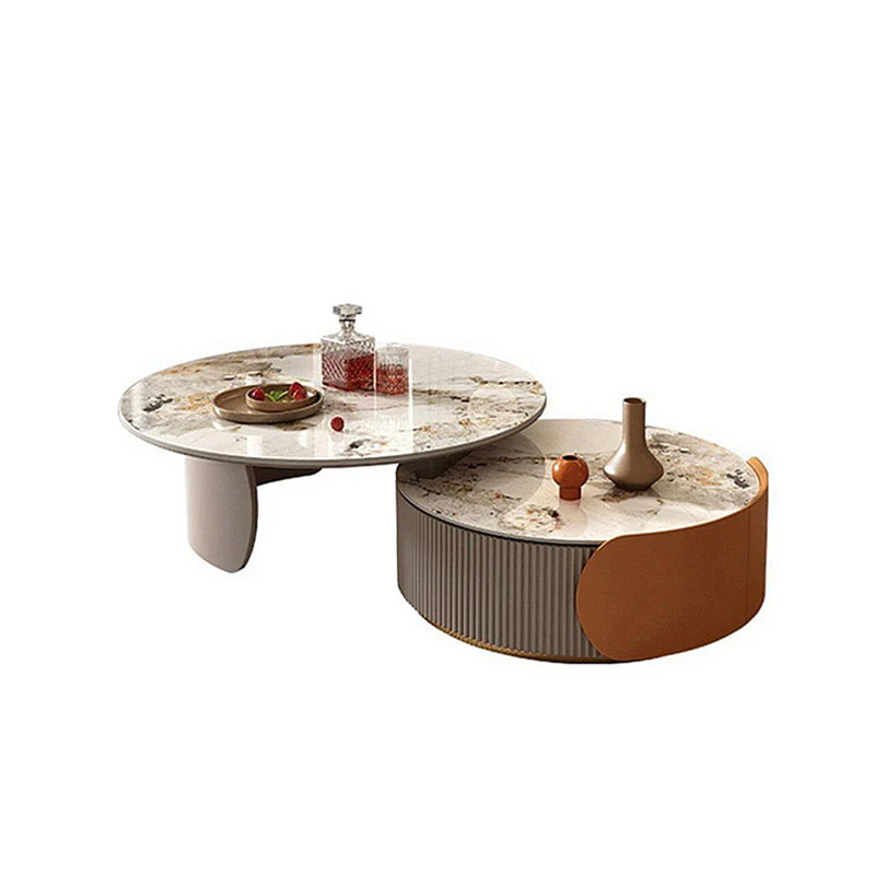 Audrey Nesting Coffee Table, Sintered Stone - Image 5