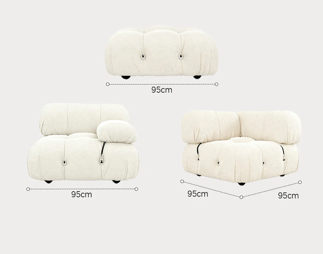 B&B Camaleonda Style Sofa, Boucle (Clearance/ New) - Image 14