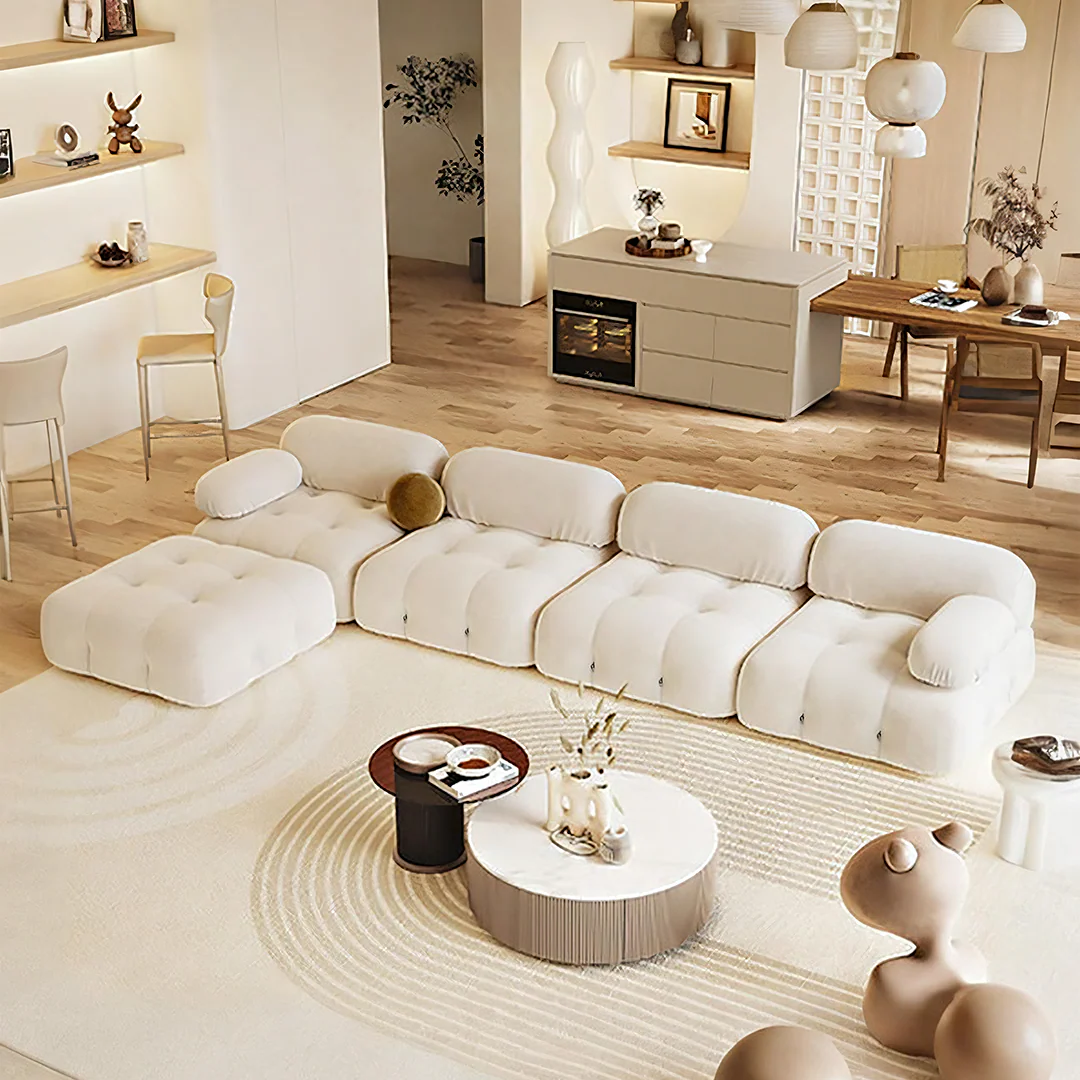 B&B Camaleonda Style Two Seater Sofa, Velvet - Image 4