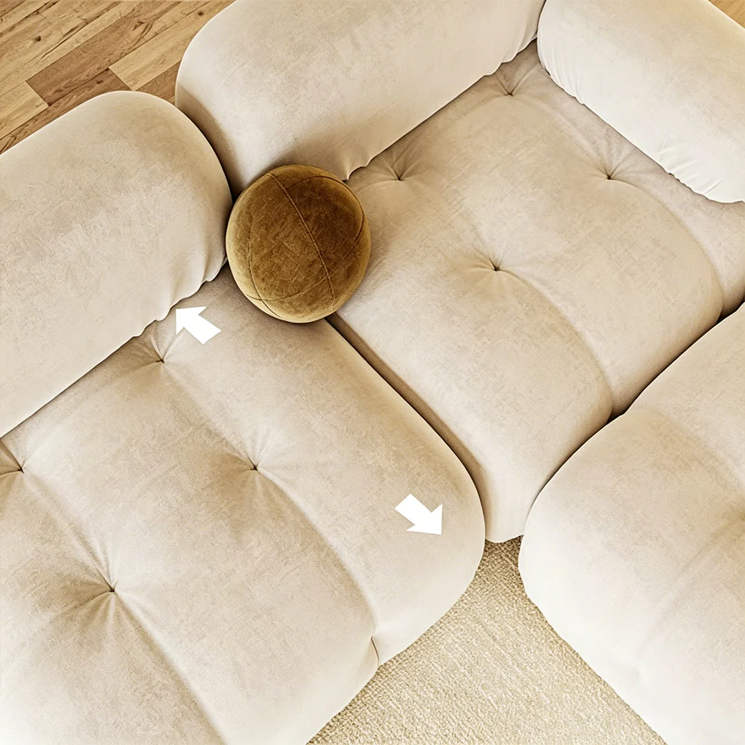 B&B Camaleonda Style Sofa, Velvet (Clearance/ New) - Image 14