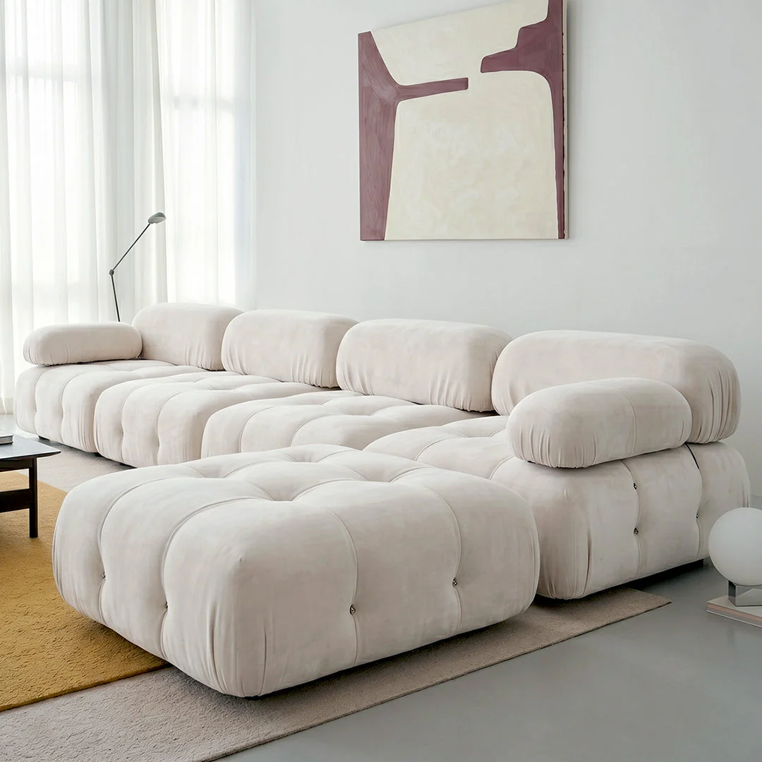 B&B Camaleonda Style Sofa, Velvet (Clearance/ New) - Image 7