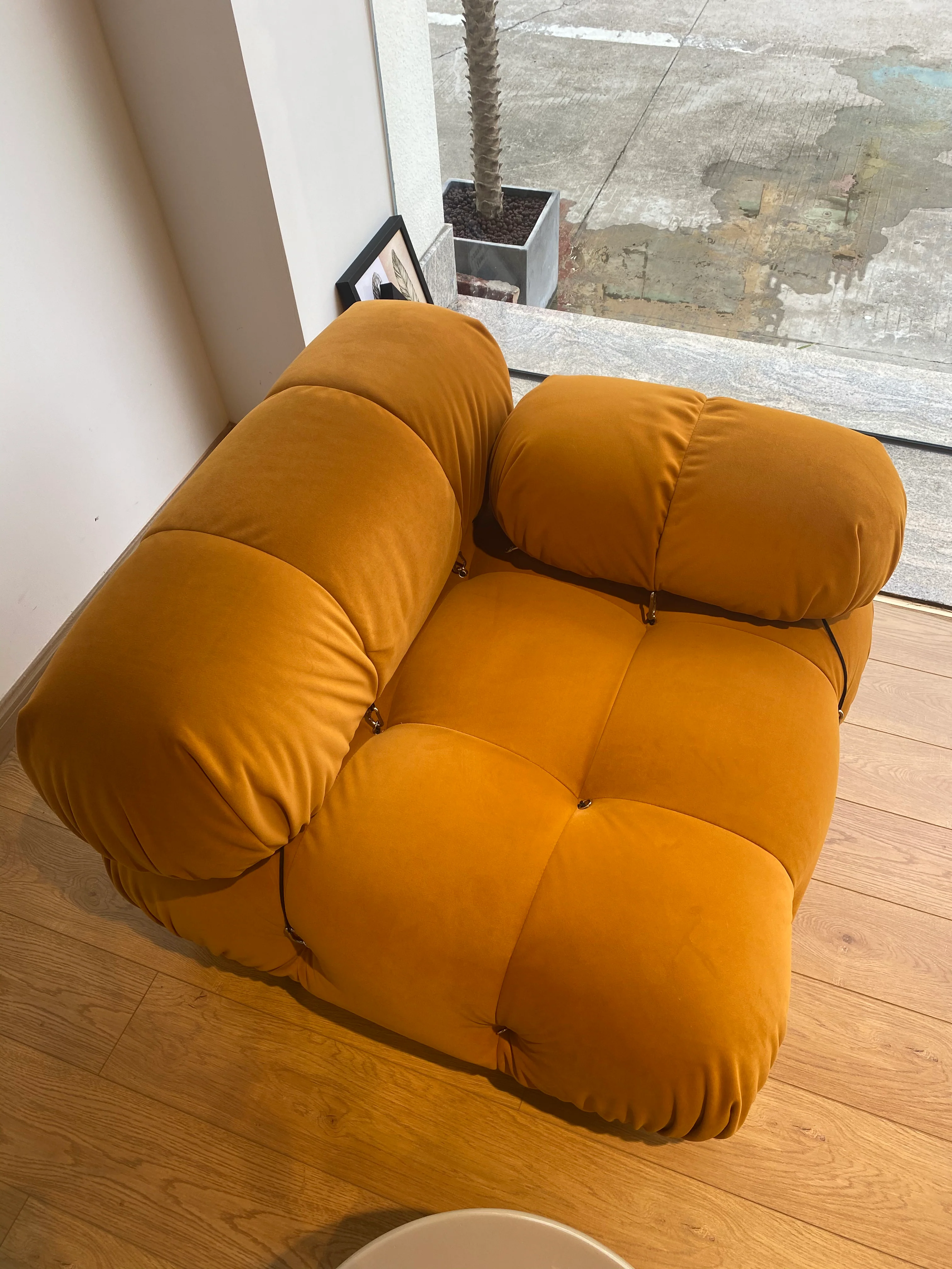 B&B Camaleonda Style Two Seater Sofa, Velvet - Image 10