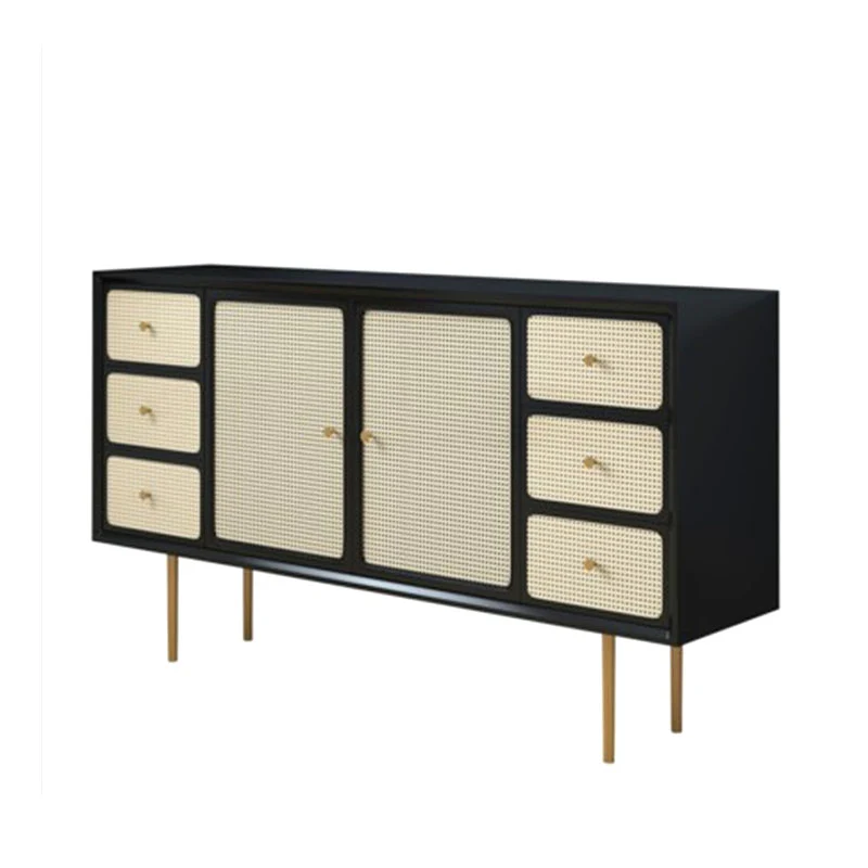 Babs Rattan Sideboard with Drawers, Wood - Image 3