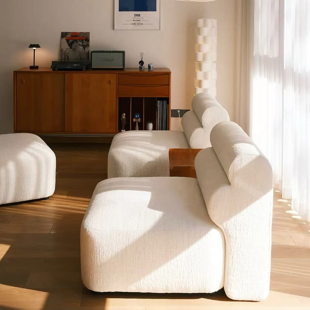 Bae Three Seater Corner Sofa, Modular Sofa, Velvet - Image 6