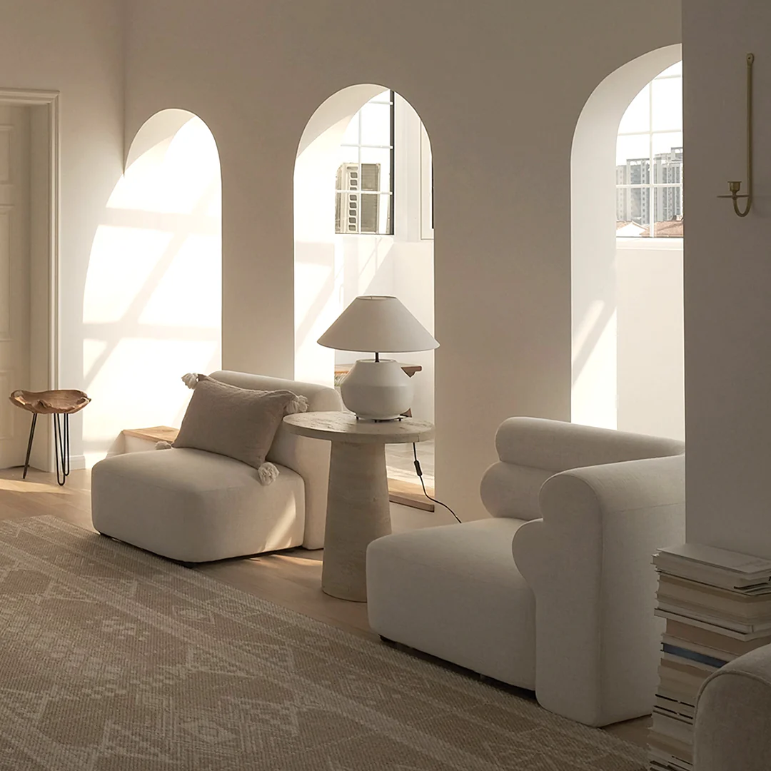 Bae Three Seater Corner Sofa, Modular Sofa, Velvet - Image 9
