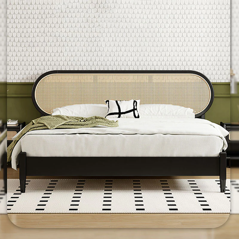 Barbara Queen Size, King Size, Super King Size Bed, Rattan - Image 2