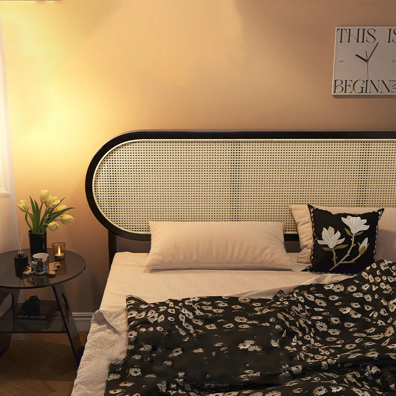 Barbara Queen Size, King Size, Super King Size Bed, Rattan - Image 6