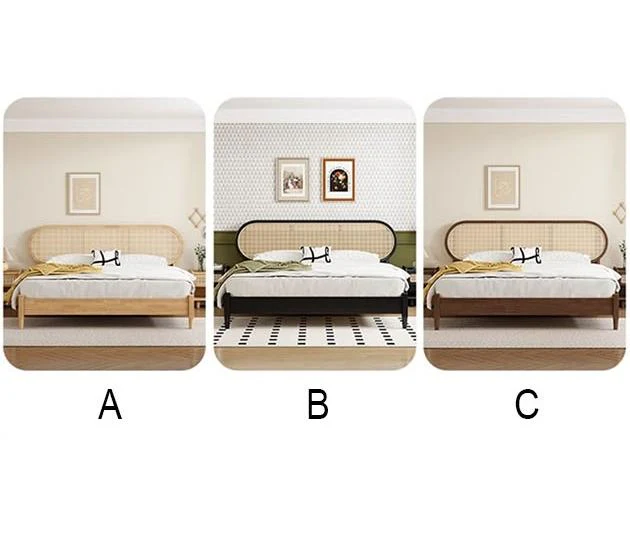 Barbara Queen Size, King Size, Super King Size Bed, Rattan - Image 7