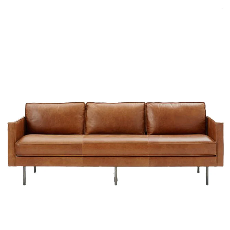 Baxter Two Seater, Three Seater Sofa, Real Leather - Image 3