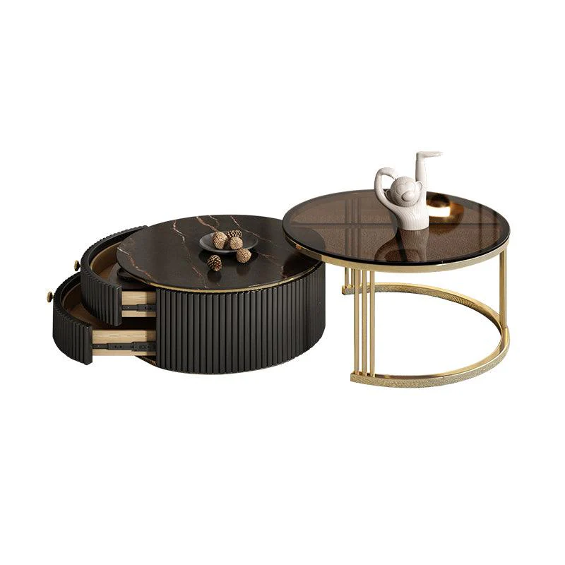 Bell Nesting Coffee Table, Glass - Image 11
