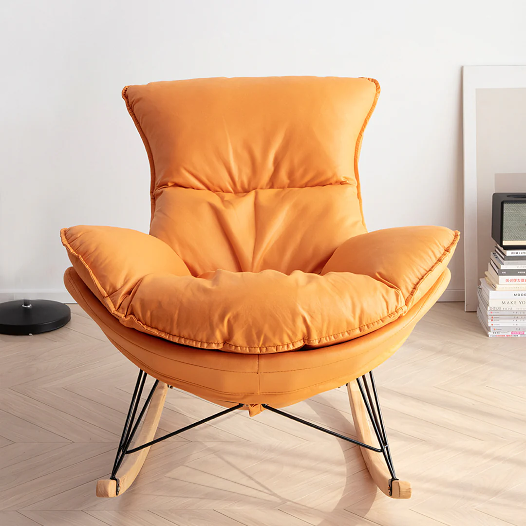 Benitez Rocking Chair With Footstool, More Colors - Image 3