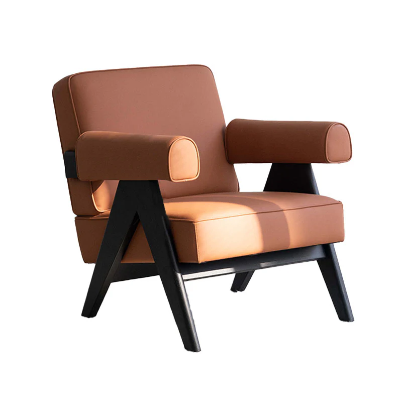 Bertran Armchair, Brown - Image 2