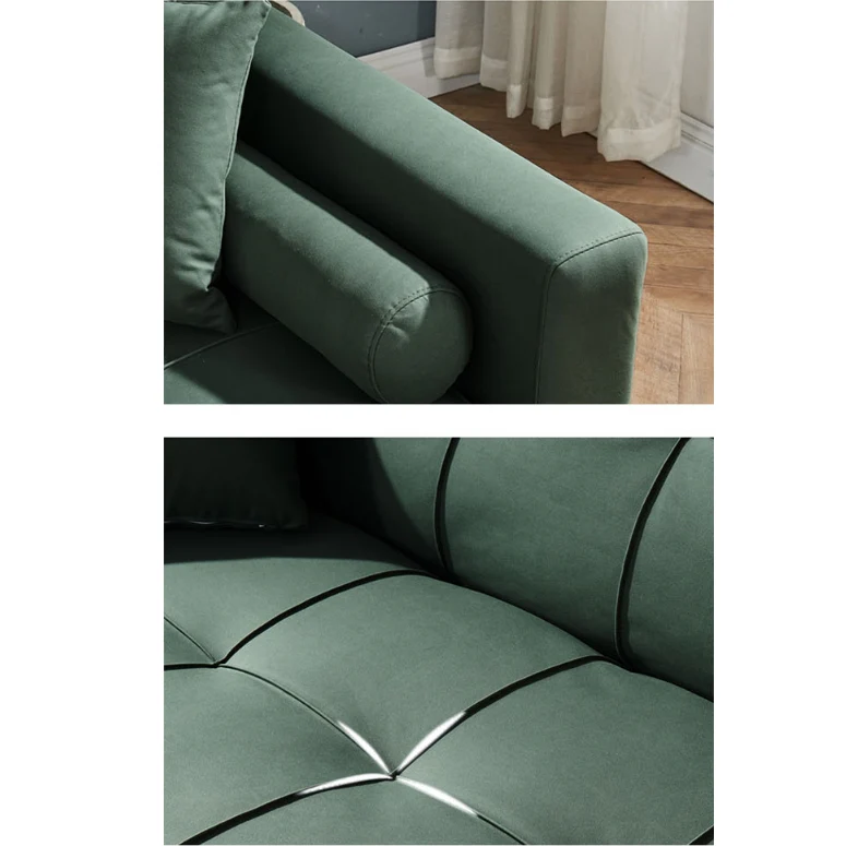 BH155 Three Seater Sofa Bed, Leathaire - Image 5