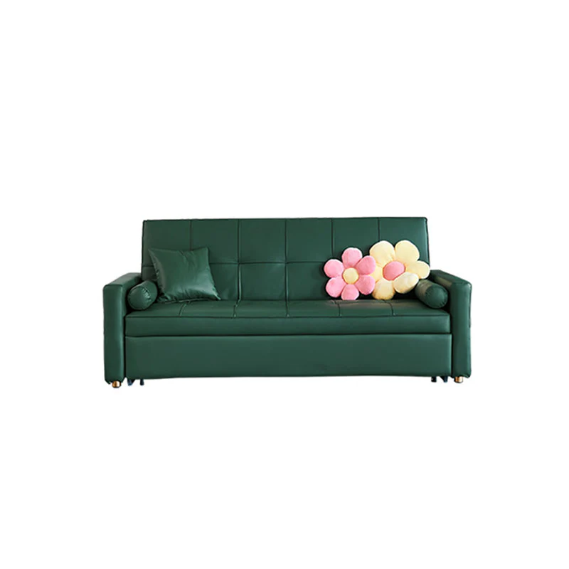 BH155 Three Seater Sofa Bed, Leathaire - Image 9