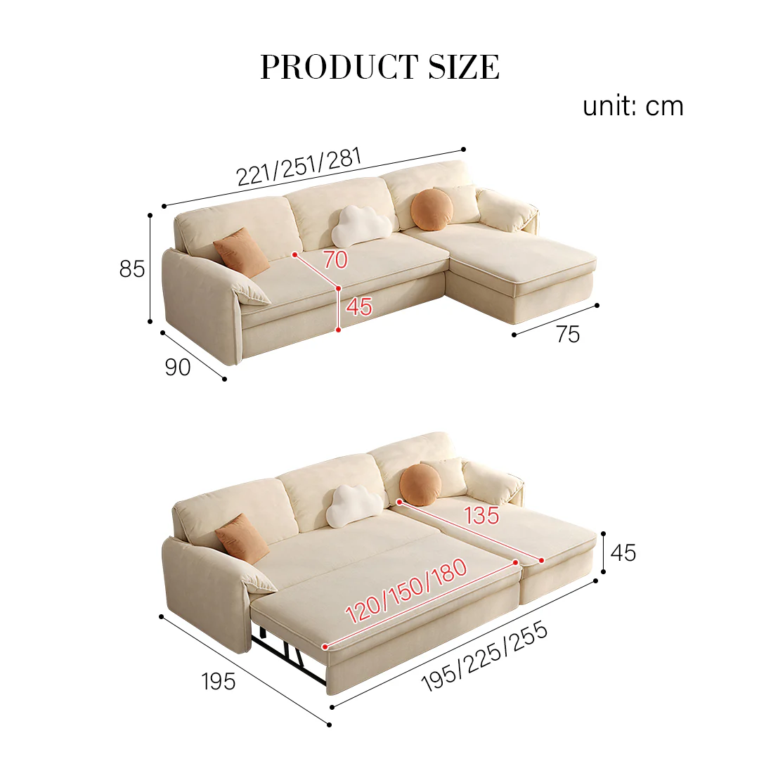 Bhatnagar Three Seater Corner Sofa Bed With Storage - Image 11