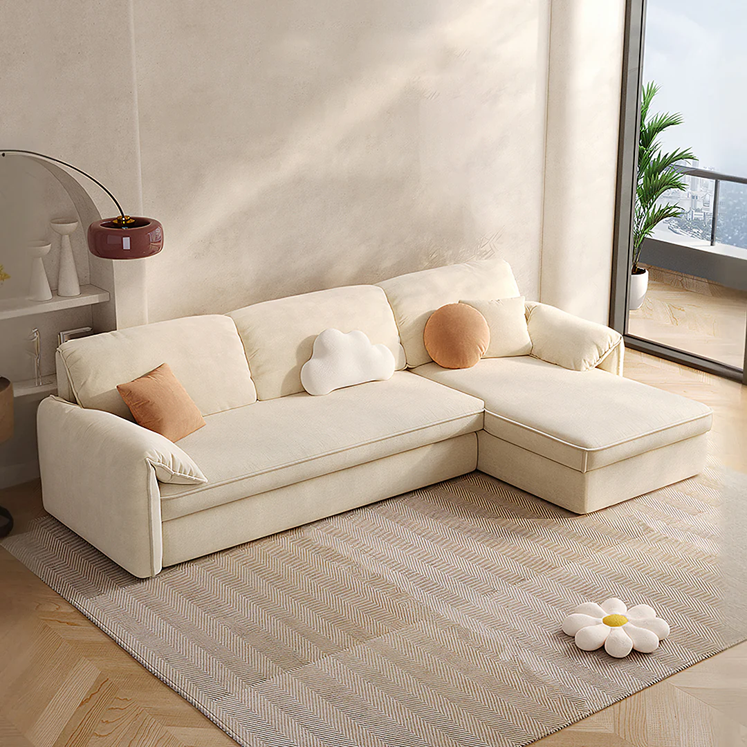 Bhatnagar Three Seater Corner Sofa Bed With Storage - Image 4